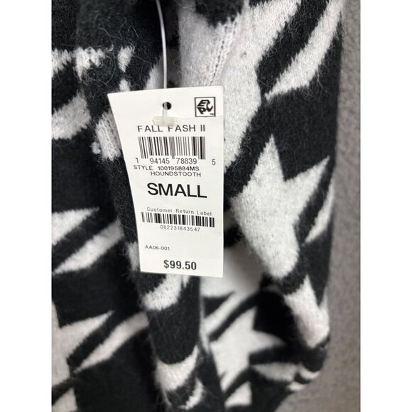 I.n.c. International Concepts Women's Houndstooth Quarter-Zip Sweater Small NWTs - Picture 7 of 8
